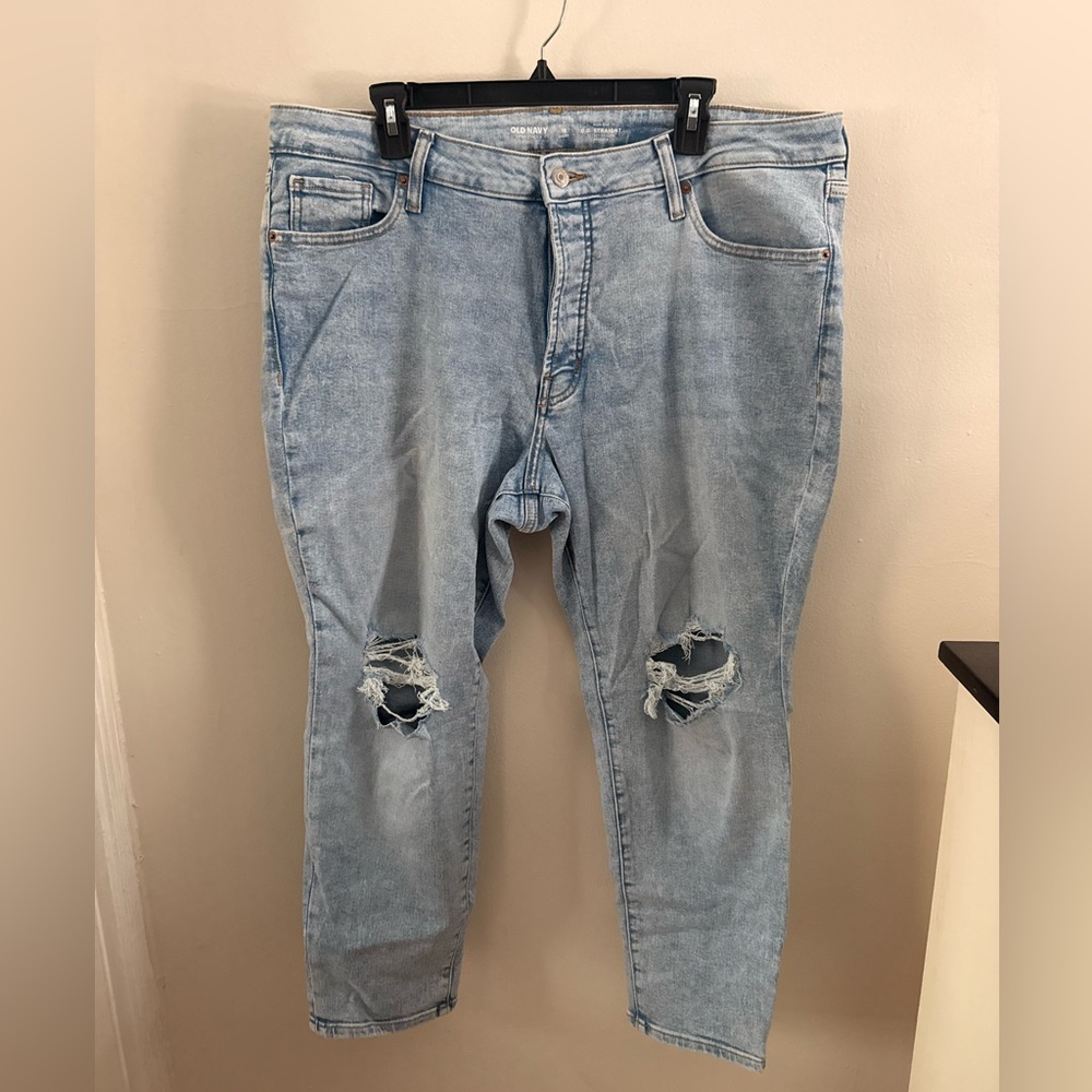 Old Navy Women’s Light Blue Relaxed Jeans